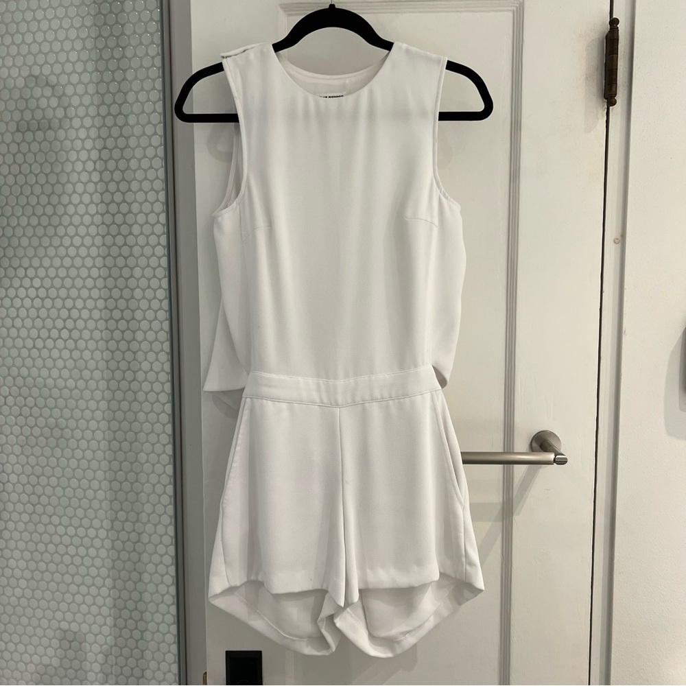 Club Monaco White Romper
